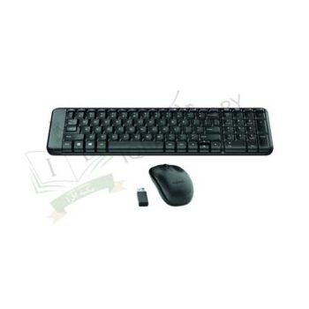 Logitech Mk220 Wireless Combo Keyboard And Mouse English Arabic