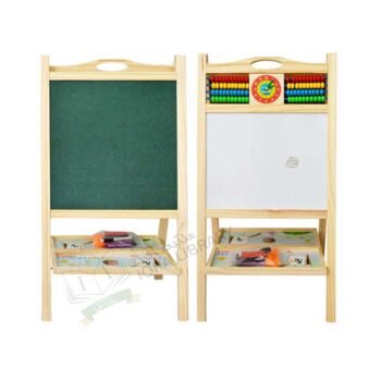 Board-easel-for-children,-easel-double-sided-child
