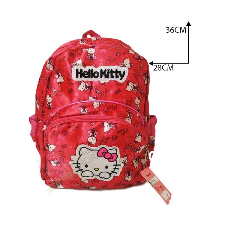 Bag Hello Kitty 36 cm شنطة مدرسة بنات هالو كيتي