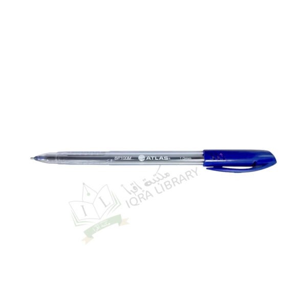Atlas Ballpen Blue 0.7mm Fine BP100F قلم حبر جاف ازرق 0.7 ملم