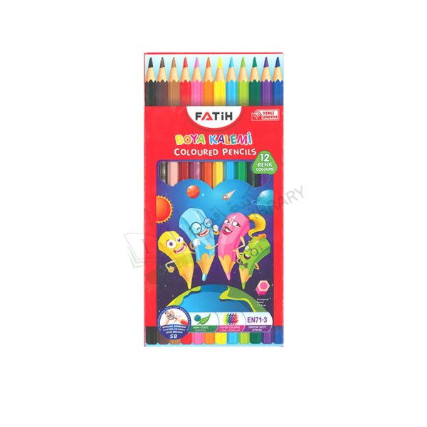 Fatih Coloured pencils 12 colors
