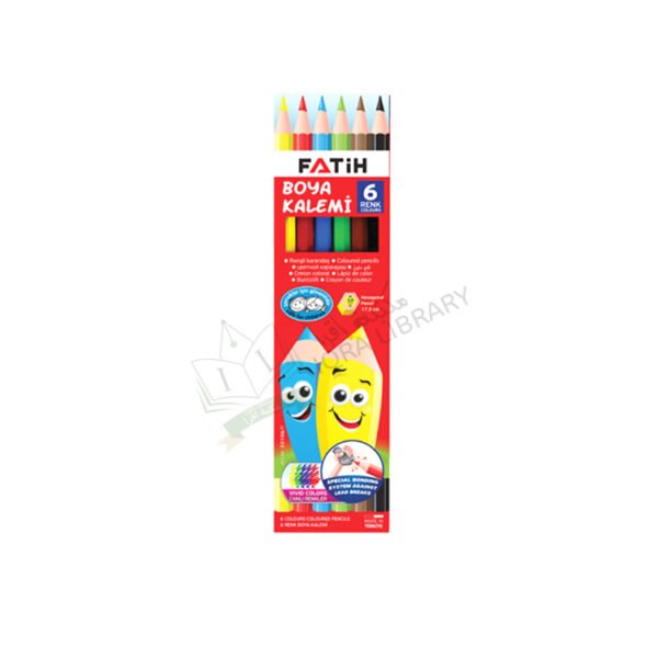 Fatih colored pencils 6 colors