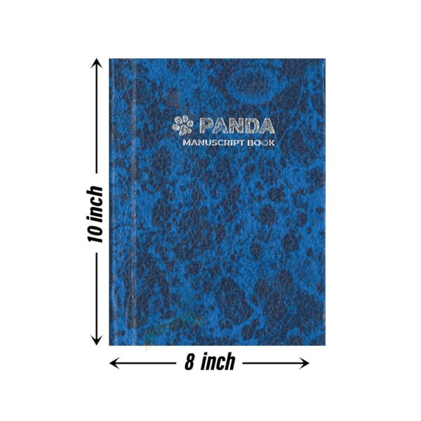 Panda Register Book 10 x 8 inches 144 Sheets (60 Gsm) كتاب تسجيل الباندا 10 × 8 بوصة 144ورقة