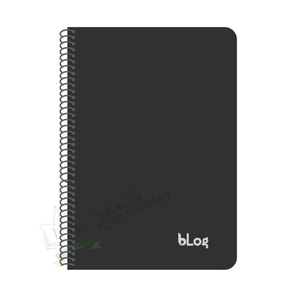 bLog Notebook A4 size 150 Sheet Line ( Assorted Color بألوان متنوعة ) دفتر بلوج A4 مقاس 150 ورقة سطر