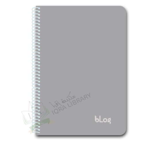 bLog Notebook A5 size 100 Sheet Line ( Assorted Color بألوان متنوعة ) دفتر بلوجA5 مقاس 100 ورقة سطر