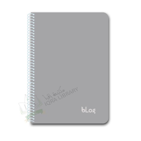 bLog Notebook A5 size 100 Sheet Line ( Assorted Color بألوان متنوعة ) دفتر بلوجA5 مقاس 100 ورقة سطر