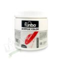 Acrylic color titanium white 500 ml funbo