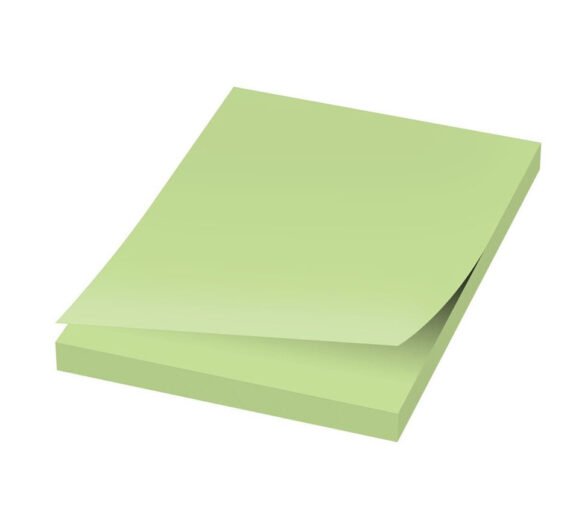 STICKY NOTES PISTAGREEN COLOR