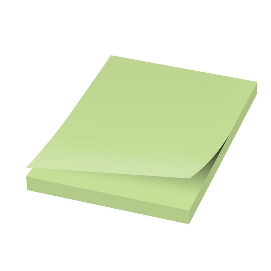 STICKY NOTES PISTAGREEN COLOR